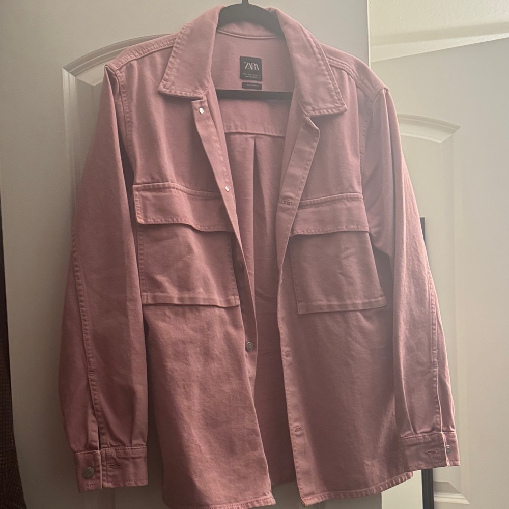 Zara men’s Pink Jacket